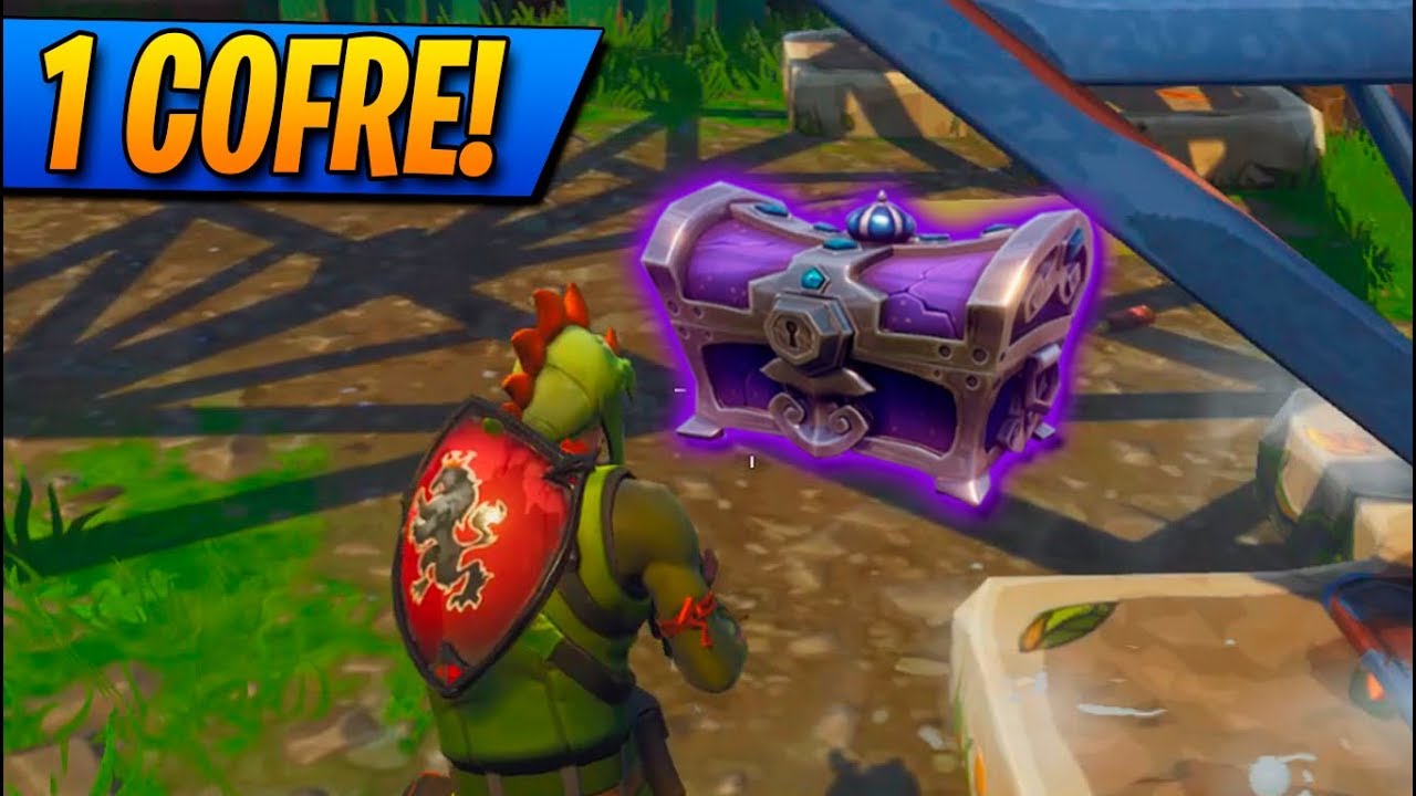 COFRE CHALLENGE! FORTNITE: Battle Royale