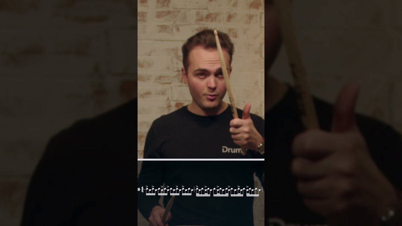 Groupings of 5 - 1 Minute Drum Lessons #11