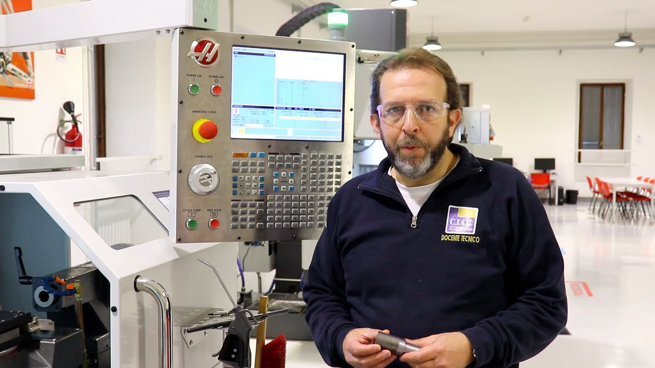 Azzeramento in Z su pezzo da lavorare con tornio Haas TL-1