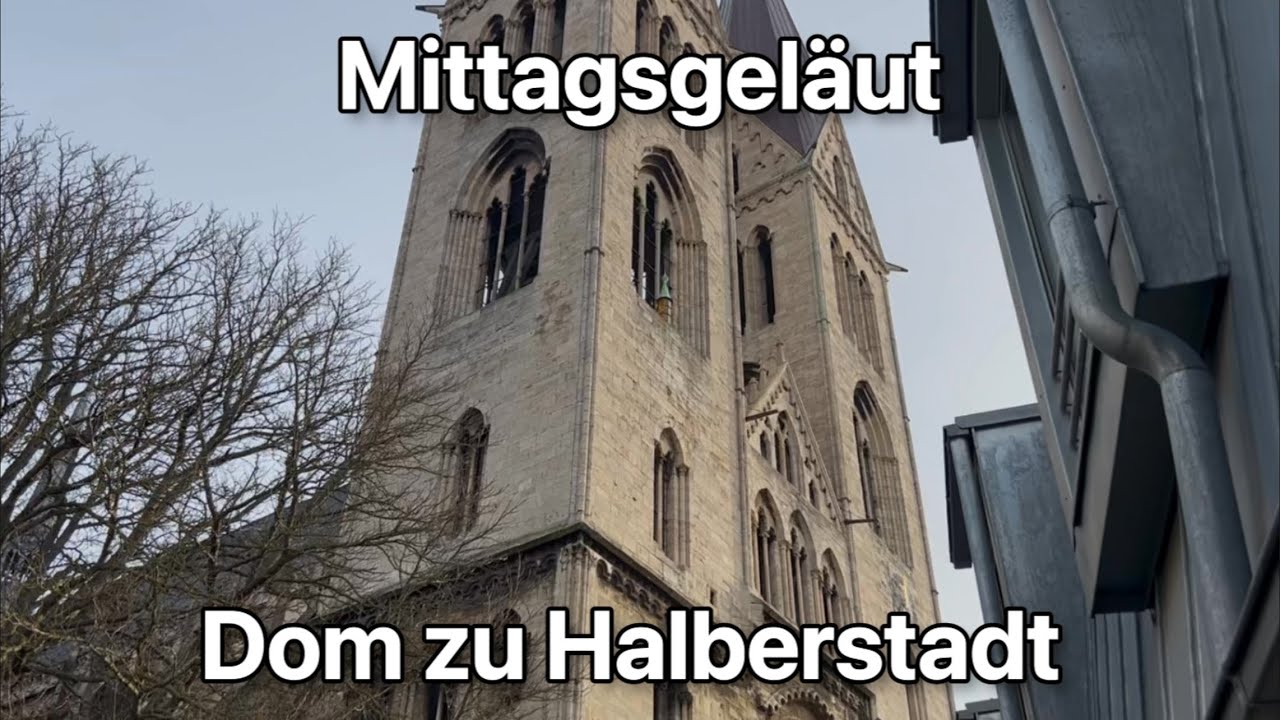 HALBERSTADT - Dom St. Stephanus/Sixtus Mittagsläuten 