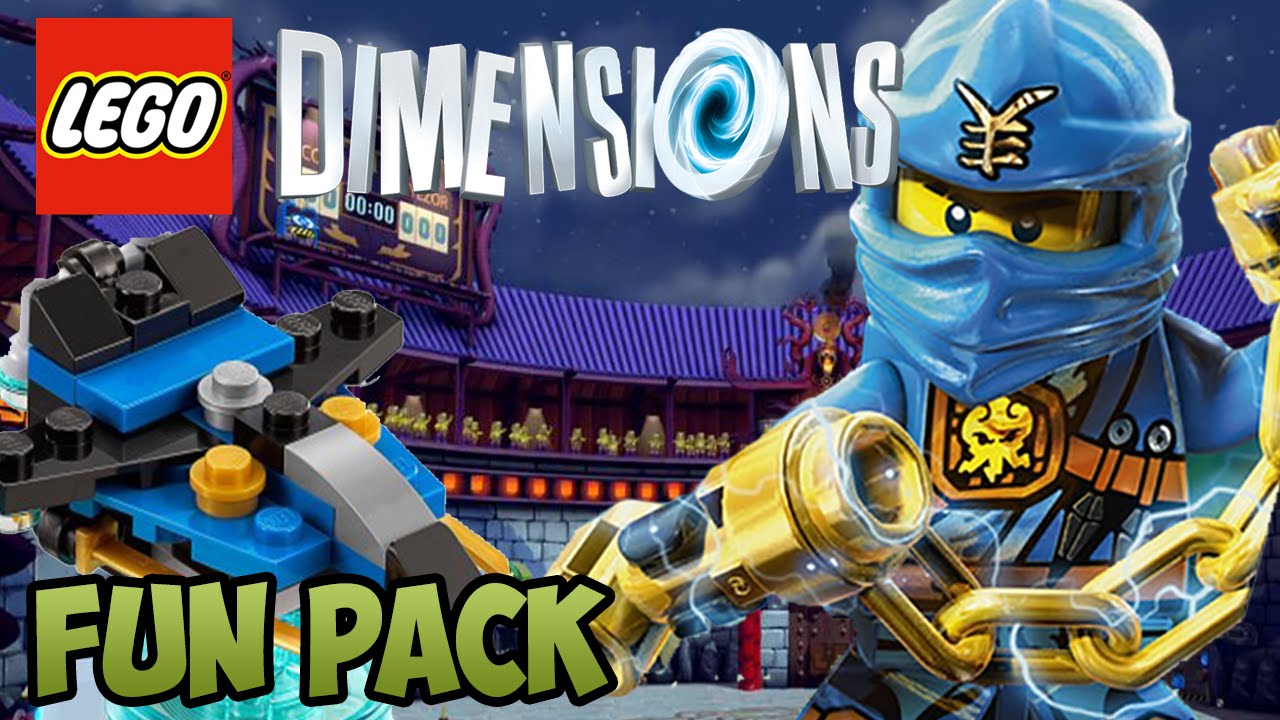 LEGO Dimensions: Jay (NINJAGO) - Fun Pack - Free Roam + Unboxing (71215)