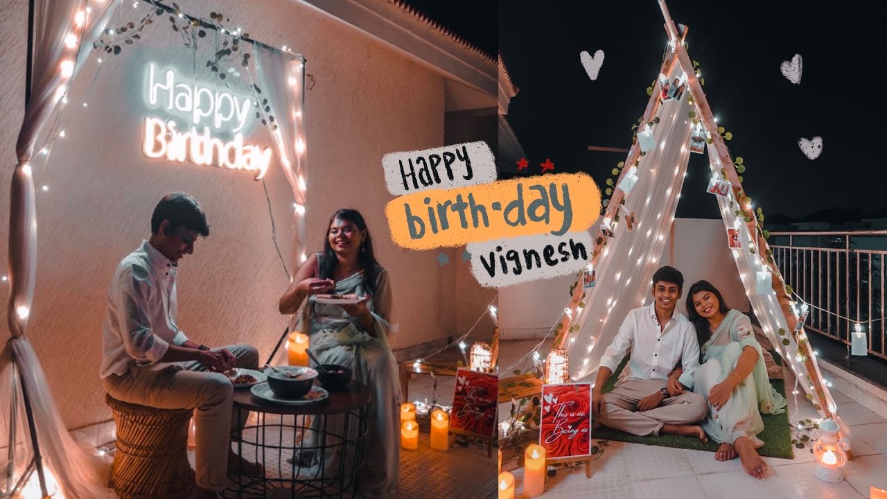 #Vlog - Celebrating Vignesh's Birthday | Cheeky Vlogs
