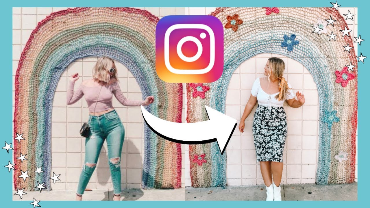recreating ~trendy~ LA instagram photos (as a size 14)