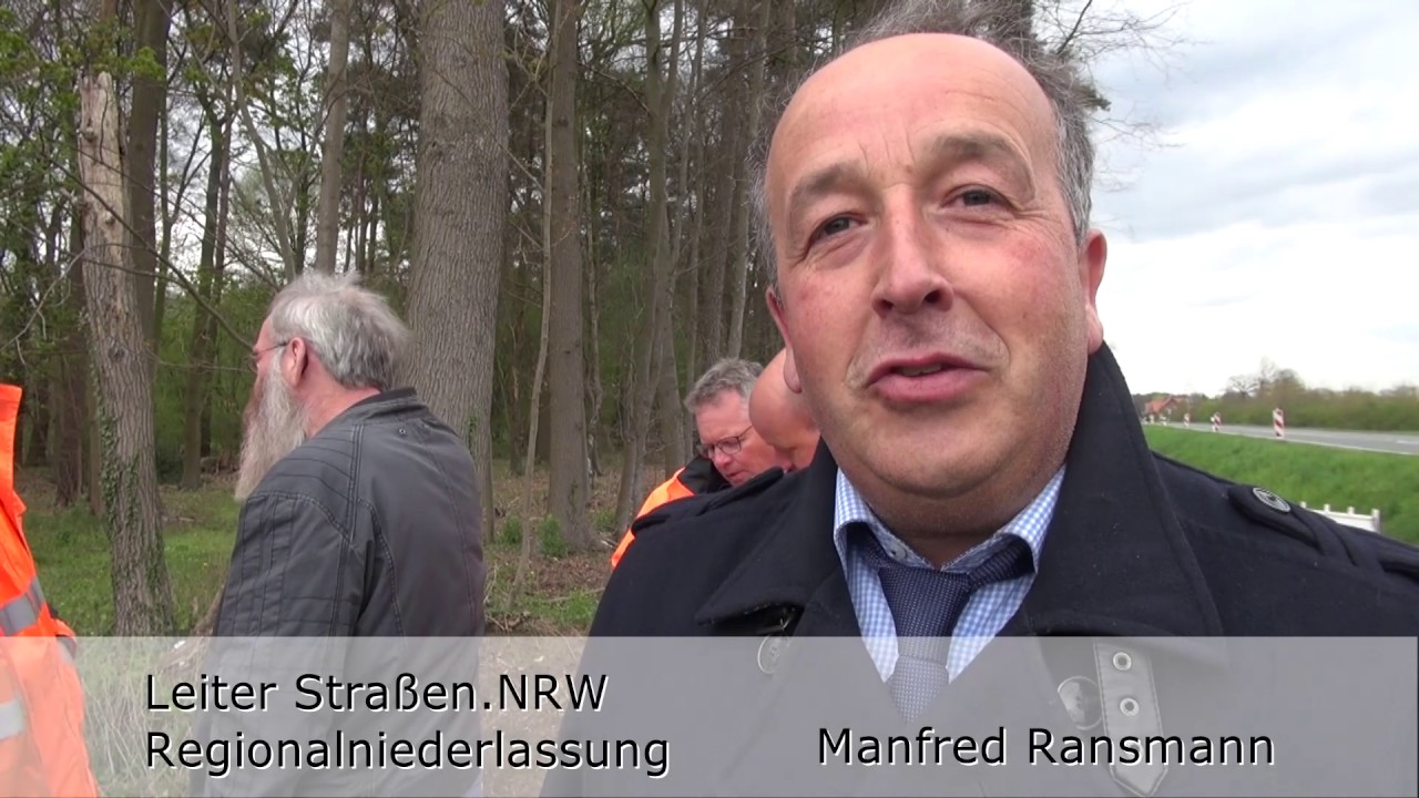 Gescher: Baubeginn Radweg an der L571