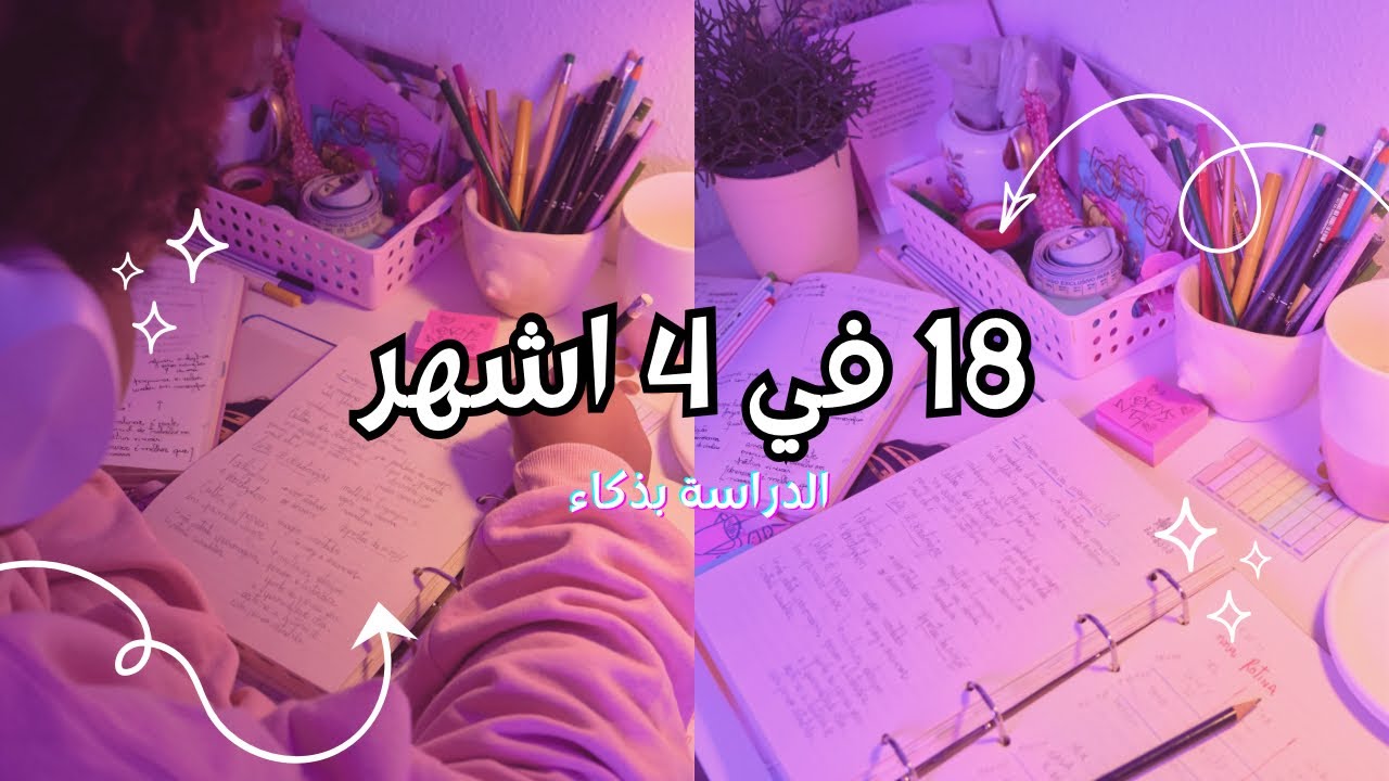 الاشهر الاخيرة على الباك / خطة و برنامج الامتياز من الصفر نحو 18 