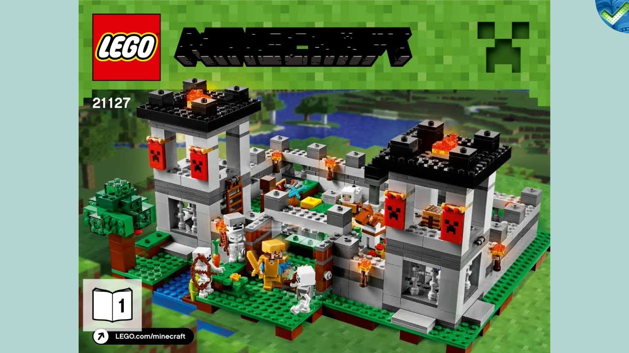 21127 The Fortress LEGO® Minecraft Manual at the Brickmanuals Instruction Archive