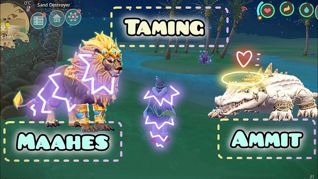 How to tame Ammit and Maahes | locations | Feed | Utopia origin @TunderWolfGaming