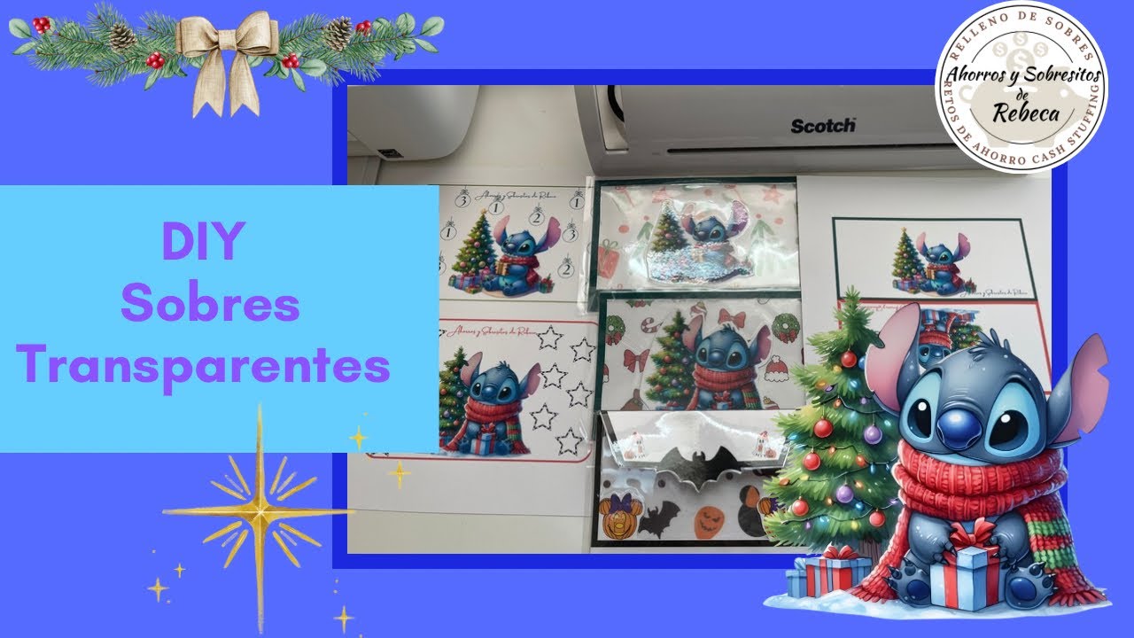 DIY Como  hacer tus propios sobres transparente
