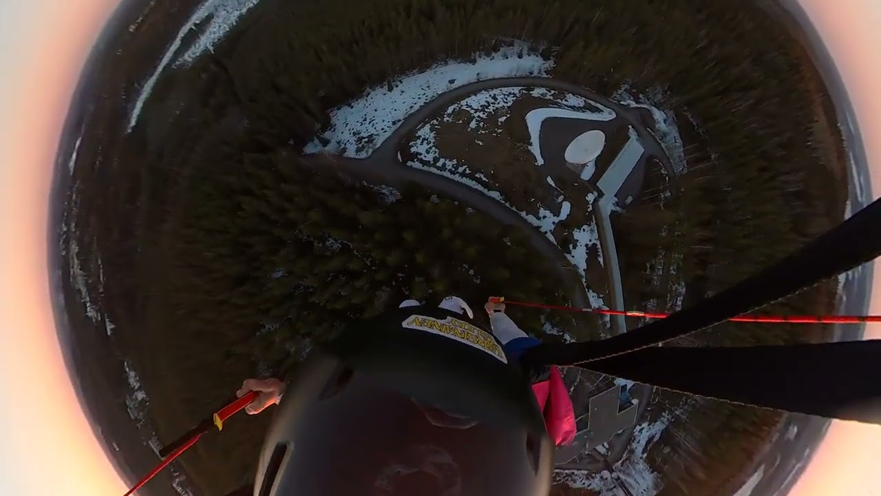 Tiirismaa, Finland 320m antenna BASE jump! Part 1.