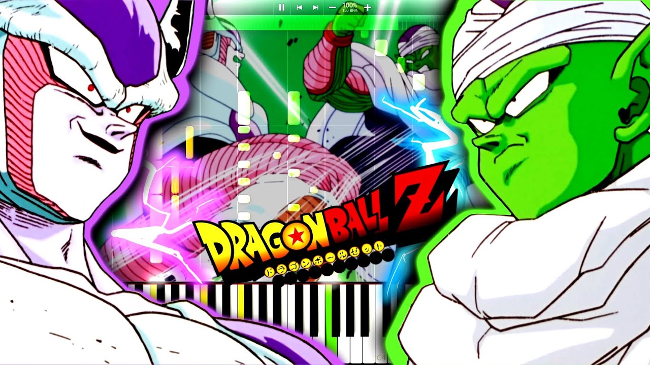 Dragon Ball Z - Piccolo Vs Frieza | Piano Tutorial