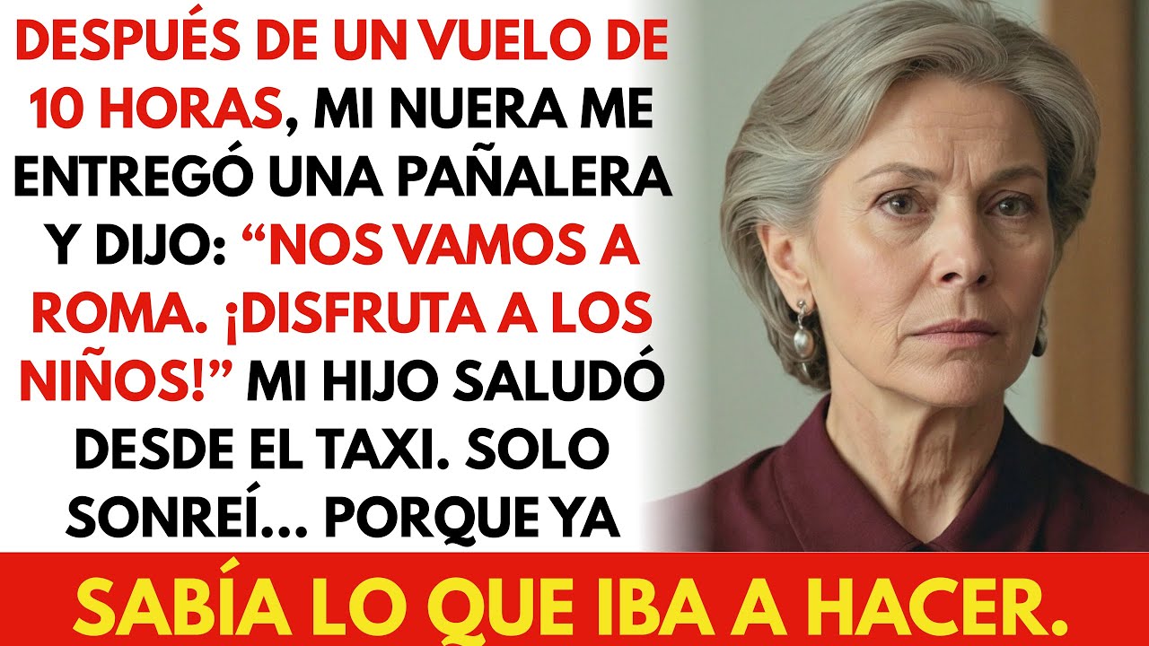 Mi nuera me llevó a casa por las fiestas… y me dejó a los niños mientras se iba de vacaciones
