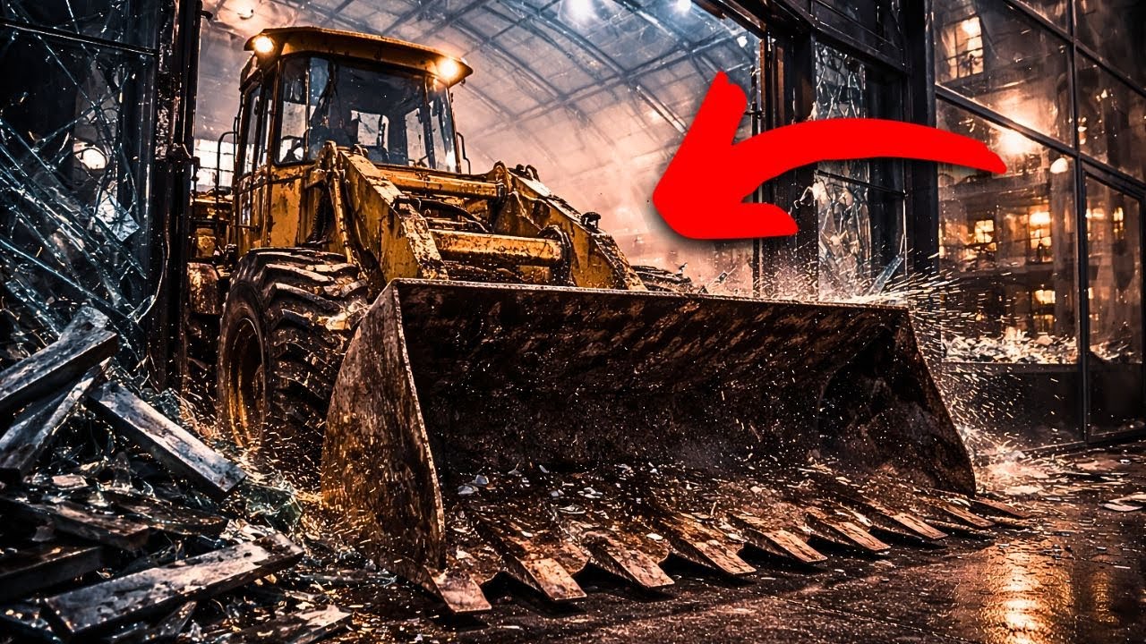Mücevher Dolu Bir Kubbeye Çarpan 'İlkel' Buldozer