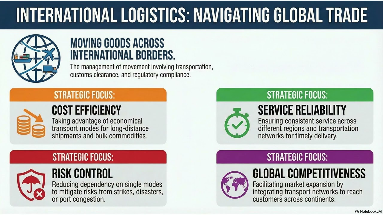 INTRODUCTION TO STRATEGIC INTERNATIONAL LOGISTICS