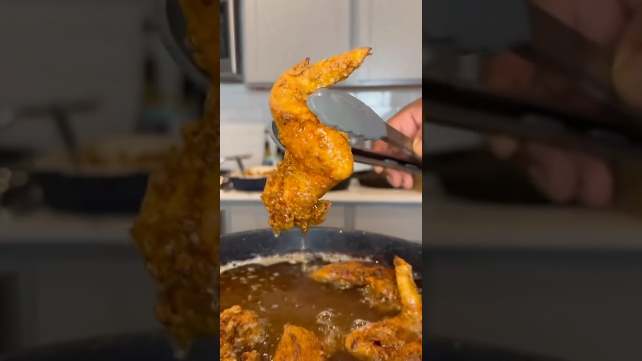 Хрустящая жареная курица карри &mdash; лучшая жареная курица