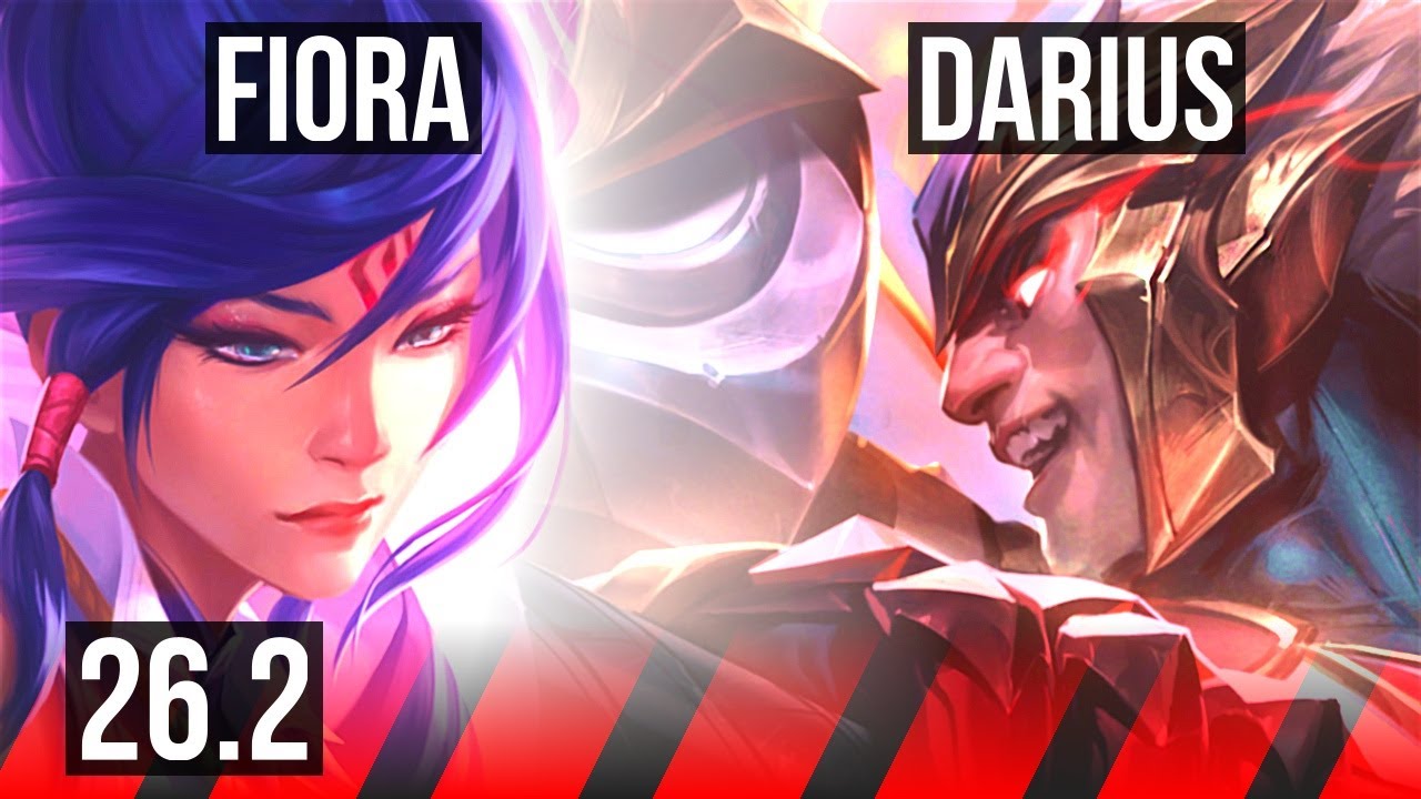 FIORA vs DARIUS (TOP) | Phase Rush | EUW Grandmaster | 26.2