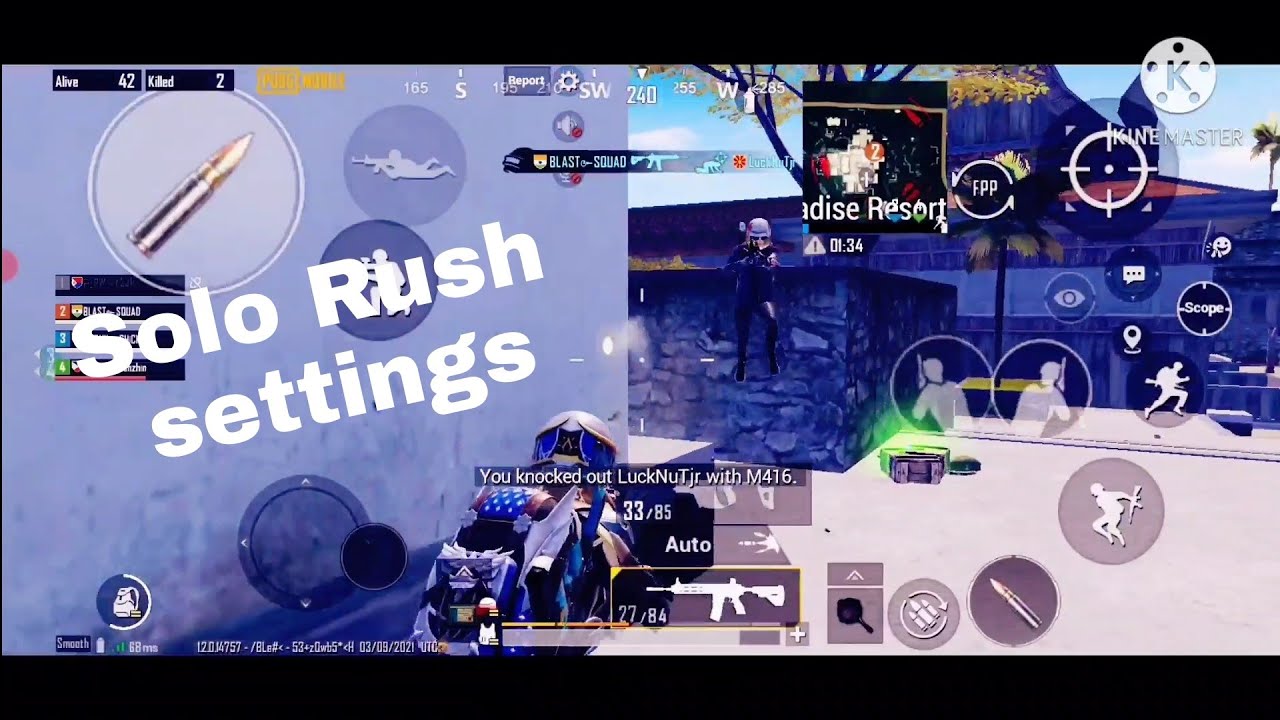 solo# Rush settings # gameplay 🤯🤯