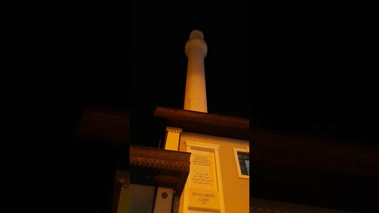 Alanya Merkezi Sistem Hicaz Makamı Yatsı Ezanı, Okuyan Adem Yağcı
