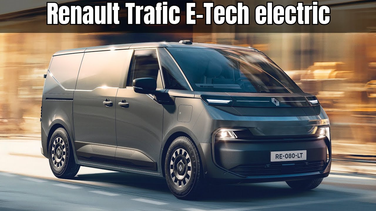 All New Renault Trafic E-Tech electric Van (2026) | World Premiere, Specs and Walkaround