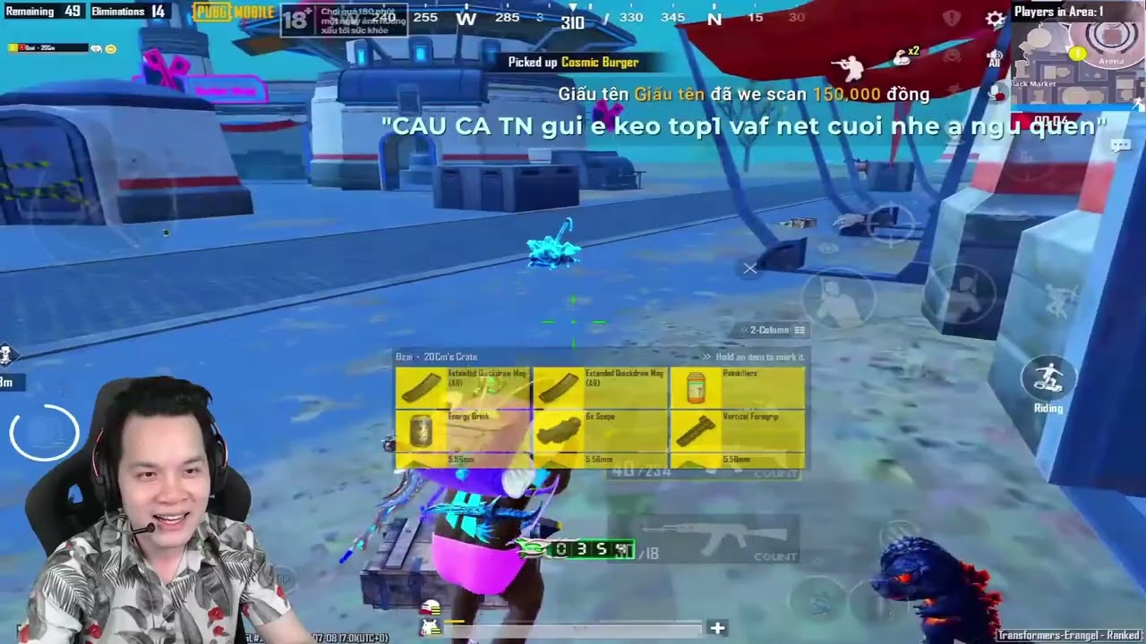 Bộ Bim | ĐẠN 7 CÒN 1 BĂNG TẦM GẦN VẪN CHƠI ĐC NHA ANH EM | PUBG Mobile