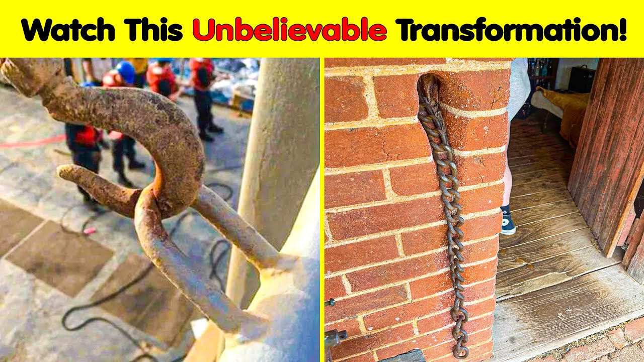Unbelievable Transformation: What Happened to This Object After Years of Wear & Tear?
