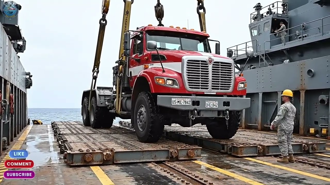 Heavy Wrecker: Salvaging a Sunken Semi-Truck from an Icy River