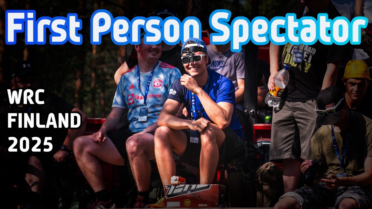 First Person Spectator | WRC Finland 2025 | The Struggle