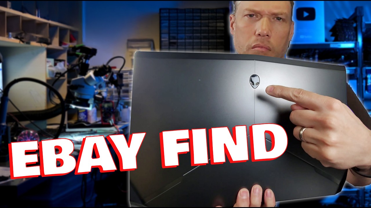 AS-IS EBAY FIND: My Experience SAVED This Alienware Gaming LAPTOP!