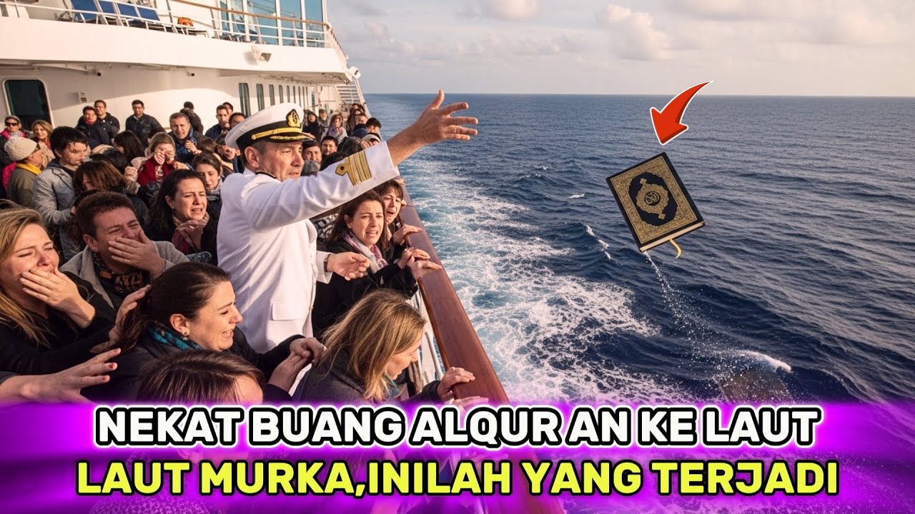 KISAH VIRAL!! KETIKA AL- QUR AN DI HINA DAN DI BUANG KELAUR ALAM PUN MURKA,APA YANG TERJADI..?