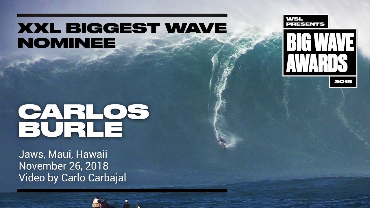 Carlos Burle at Jaws  - 2019 XXL Biggest Wave Nominee - WSL Big Wave Awards