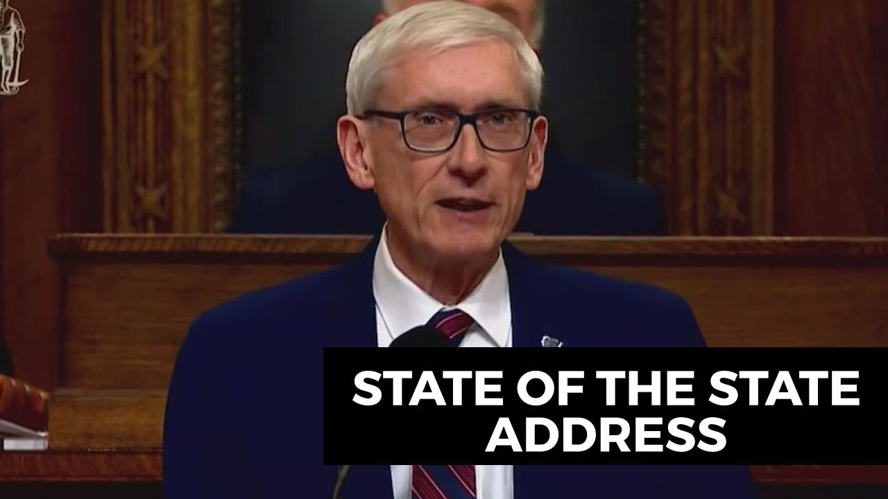 WATCH: Gov. Tony Evers delivers his 2026 State of the State Address