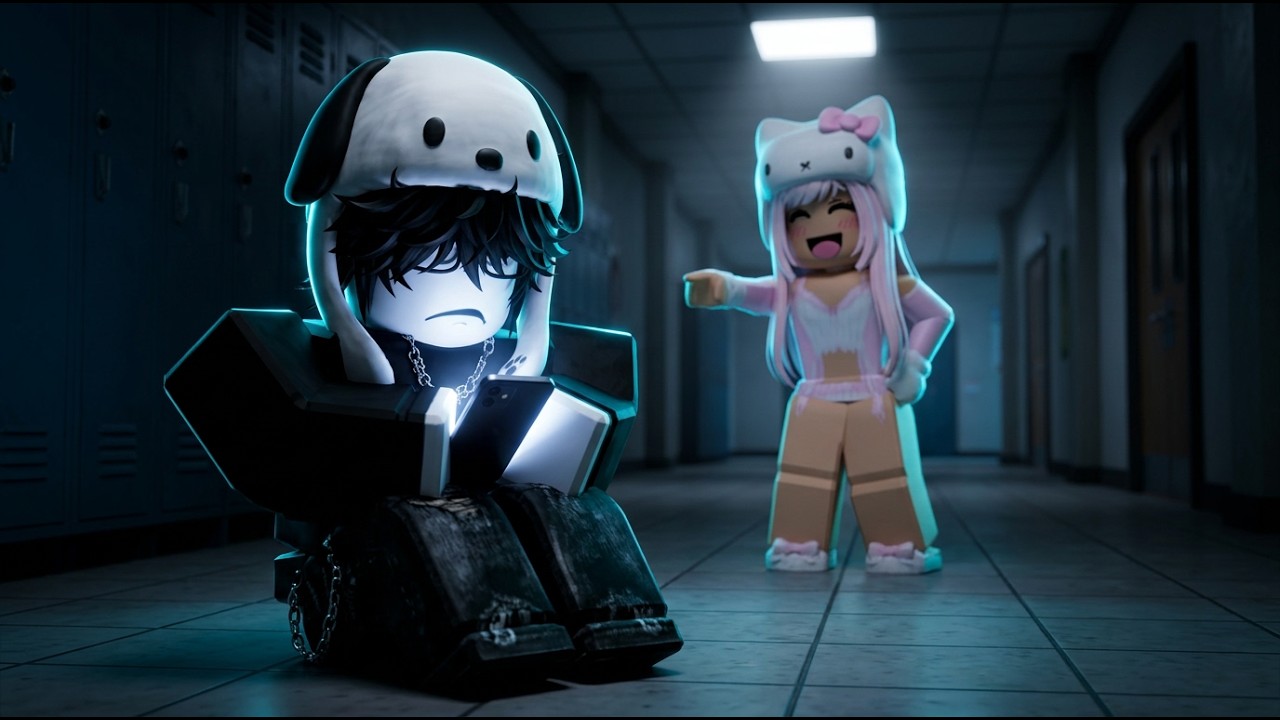 🔥😱НАДО МНОЙ СМЕЯЛАСЬ ВСЯ ШКОЛА, пока не узнала КТО моя девушка из Roblox! 👑🤫💔 История в Роблокс