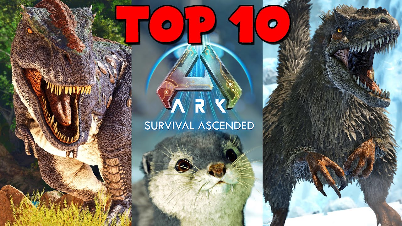 ТОП-10 существ, которых нужно приручить в ARK: Survival Ascended | The Island