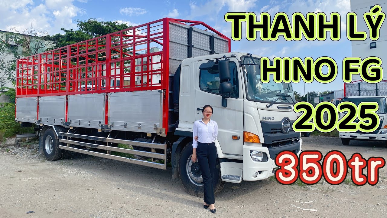 Báo Giá Thanh Lý Hino 8 Tấn Thùng Nhôm 8m6| Thanh Lý Hino FG Thùng Nhôm 2025