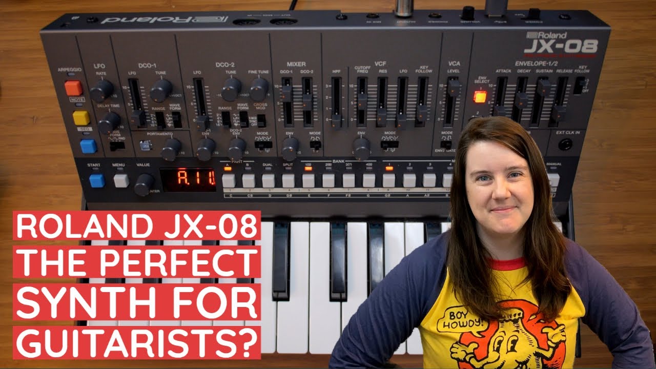 Is the Roland JX-08 the Perfect Synth for Guitarists?