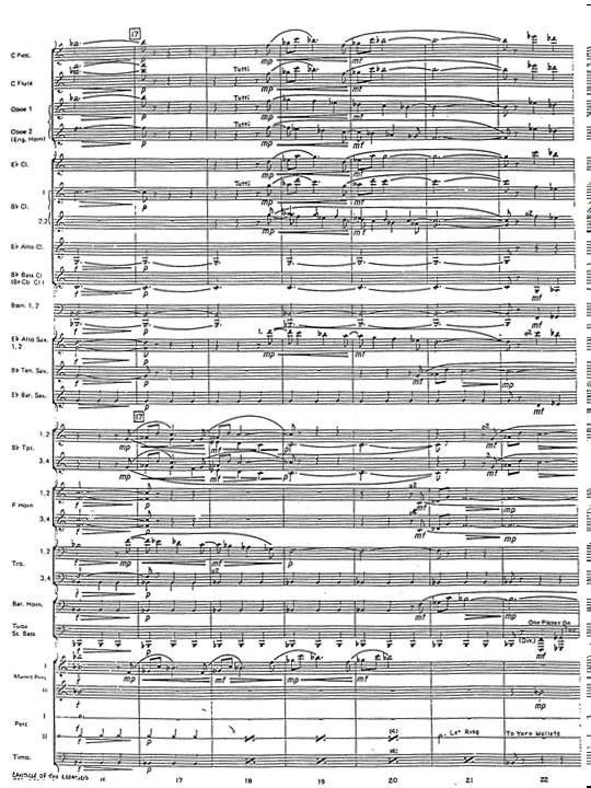 James Curnow. El cántico de las criaturas. Canticle of the creatures. I. Prologue.
