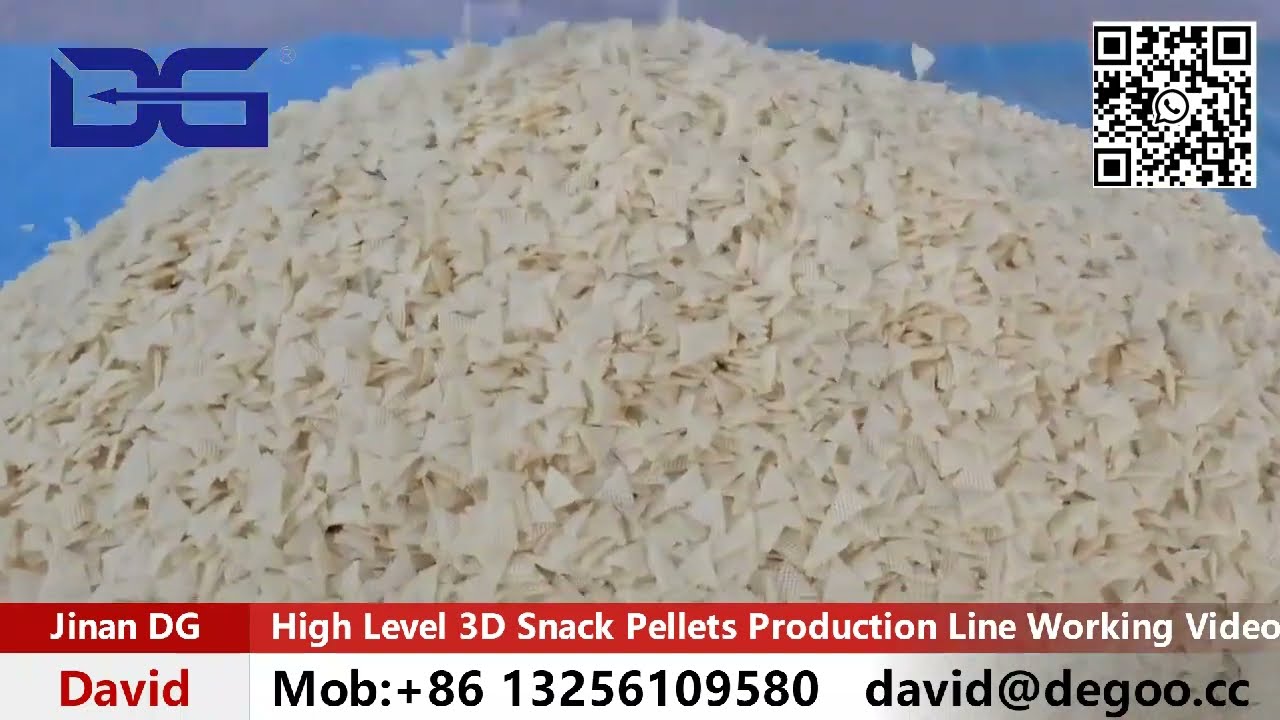 How to find a reliable supplier of 3D/2D Snack Pellets equipment from China?