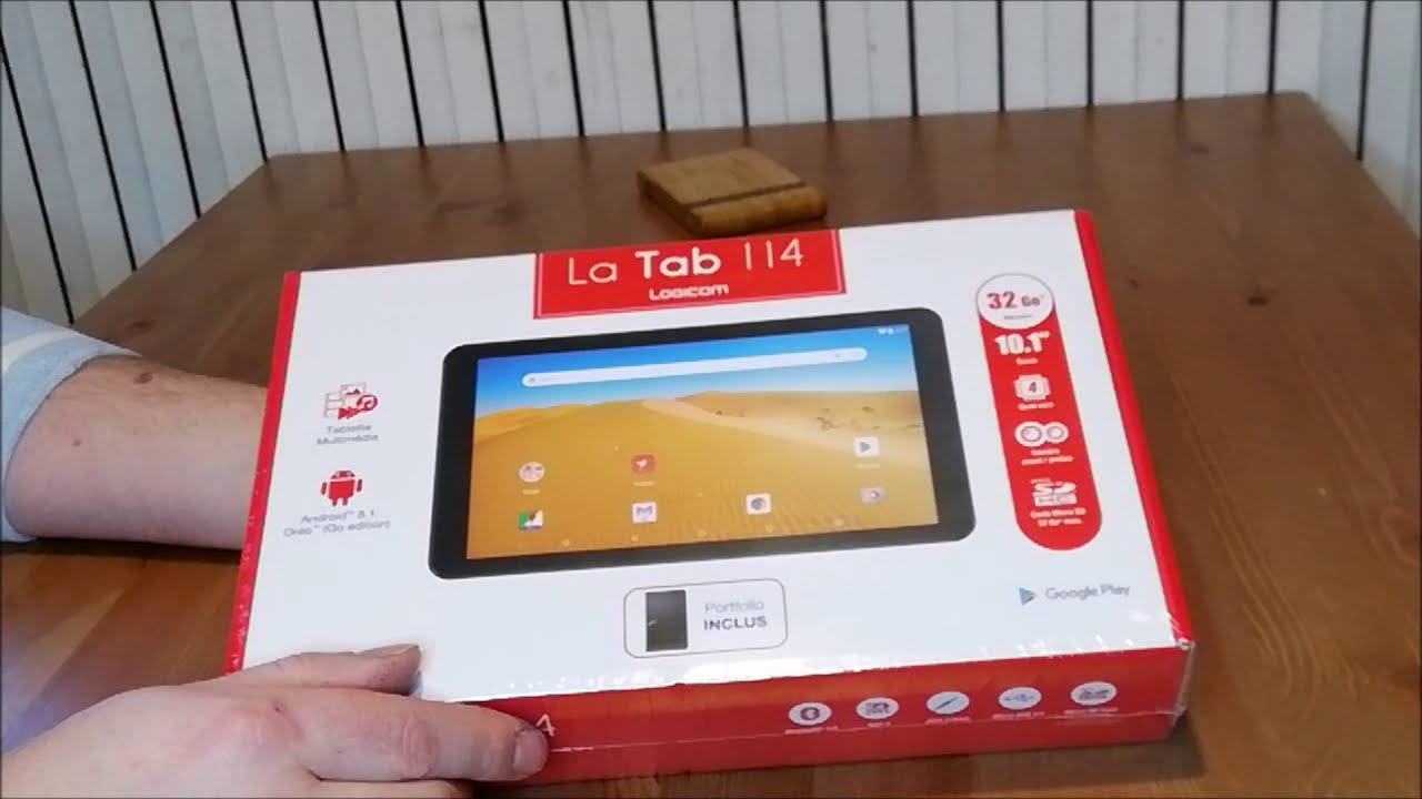 Unboxing La Tab 114 Logicom