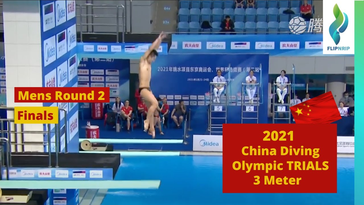 2021 China Olympic Diving Trials - Mens 3 Meter Diving - Round 2