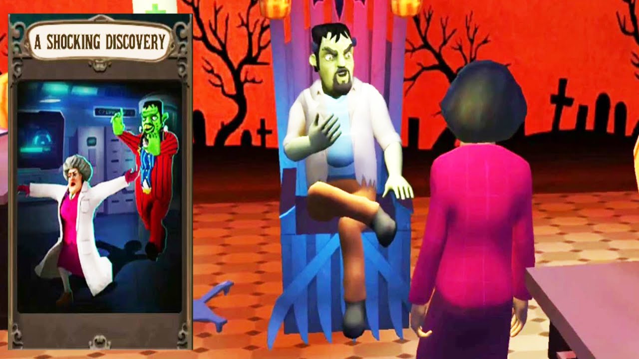 Scary Stranger 3D — Новое обновление: Шокирующее открытие | Глава «Жуткий сезон: Хэллоуин»