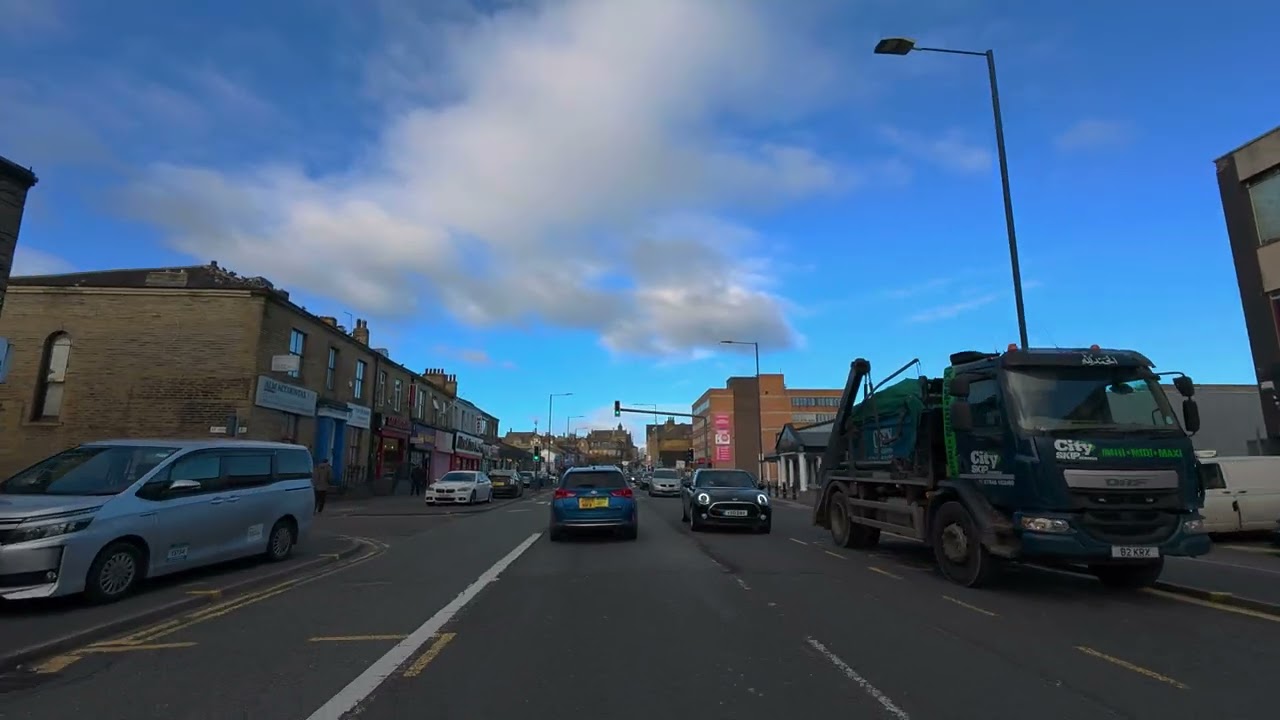 Bradford Drive Through 17 11 25 4K, HDR