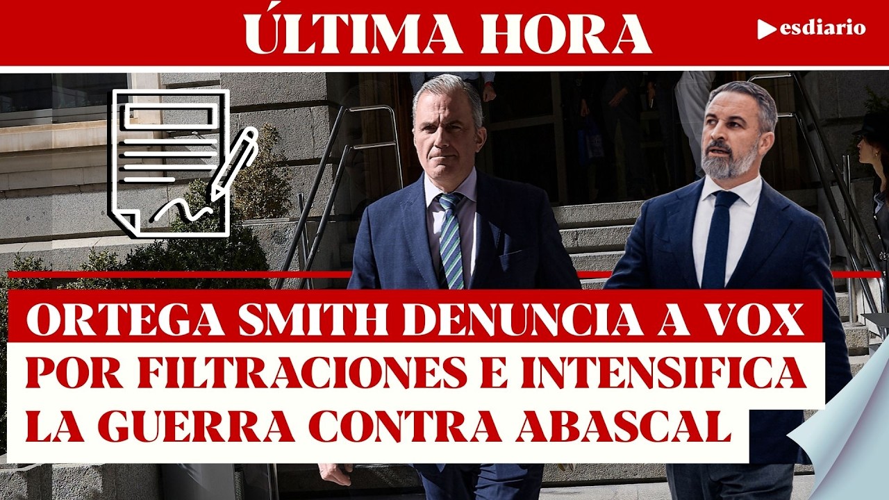 Ortega Smith intensifica su guerra con VOX y denuncia a su expartido por filtraciones | ESdiario