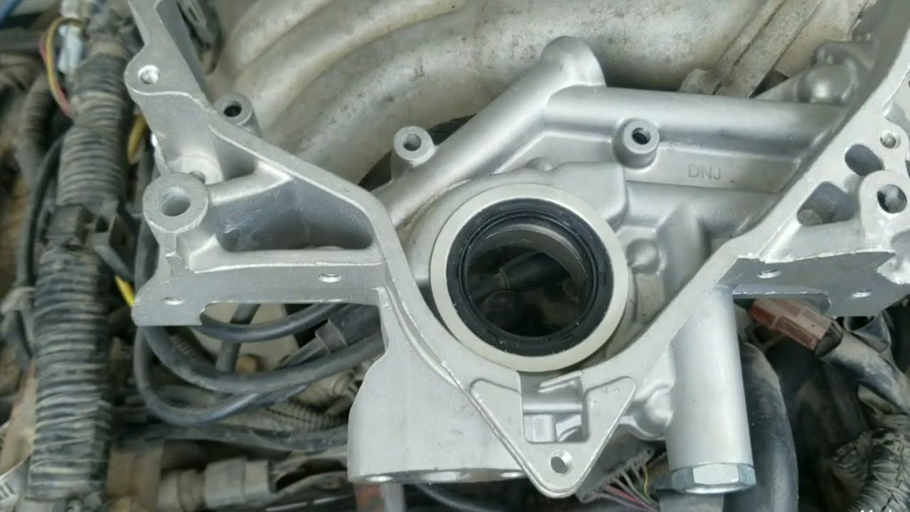 How to Remove Nissan Vg33e/Vg30e Oil Pump Detail & Other Description. Part 6/9