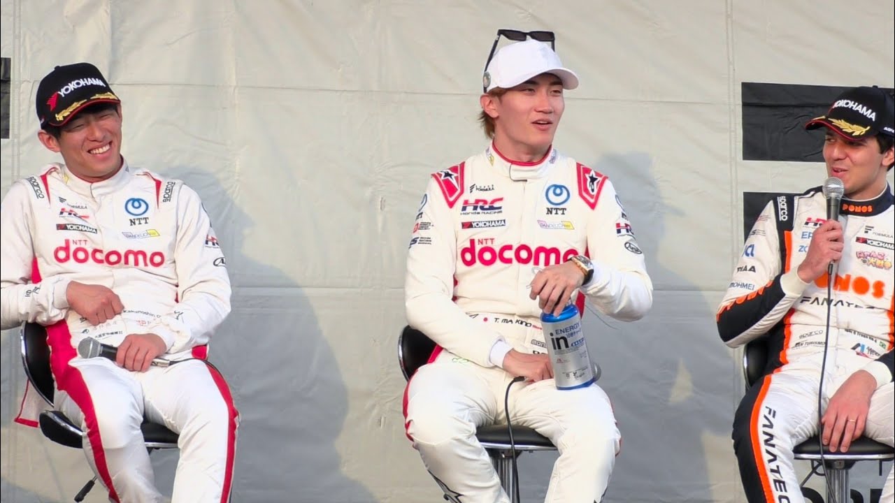 【トップ3ドライバートーク  🏆牧野任祐 ②太田格之進 ③イゴールオオムラフラガ  MC:ピエール北川/土屋武士】SUPERFORMULA  第3戦  モビリティリゾートもてぎ  2025.04.19