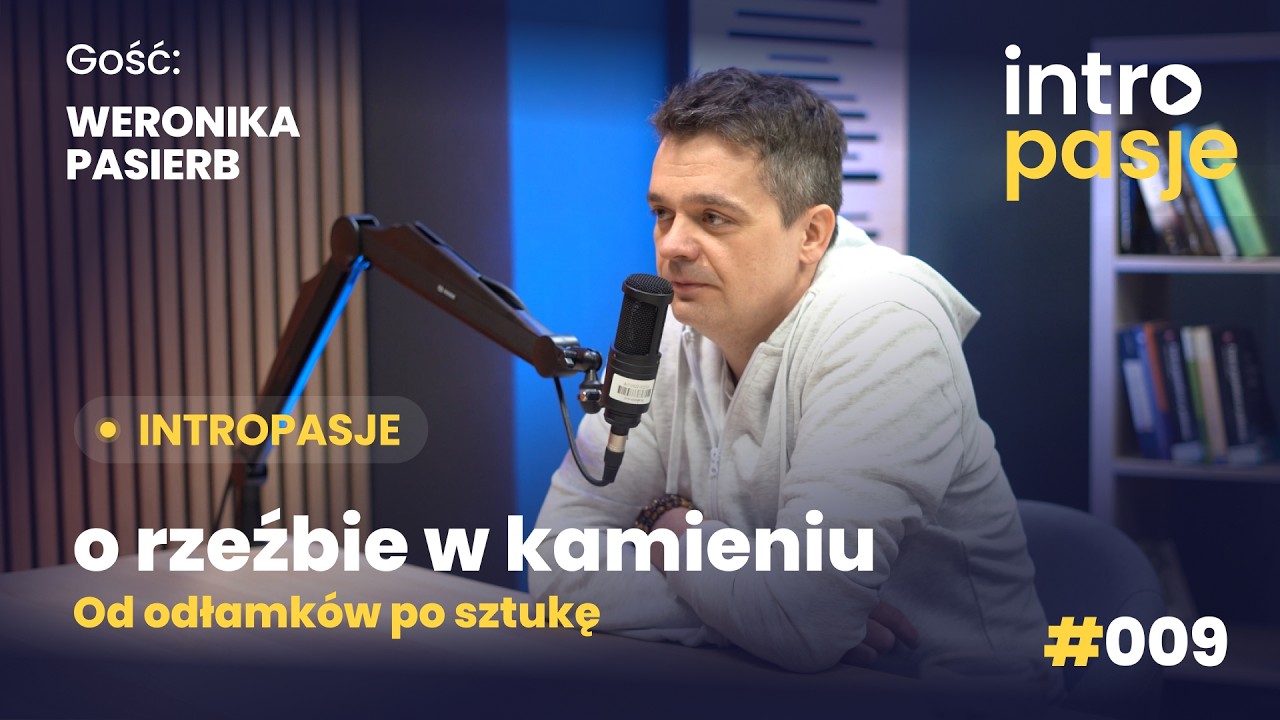 Od odłamków po sztukę. Damian Piłat o rzeźbie w kamieniu (IntroPasje #9)