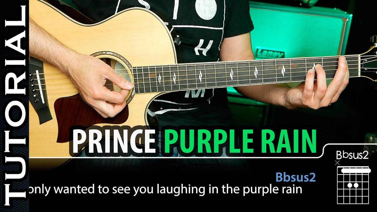 Cómo tocar Purple Rain en guitarra | Homenaje a Prince de Guitarraviva