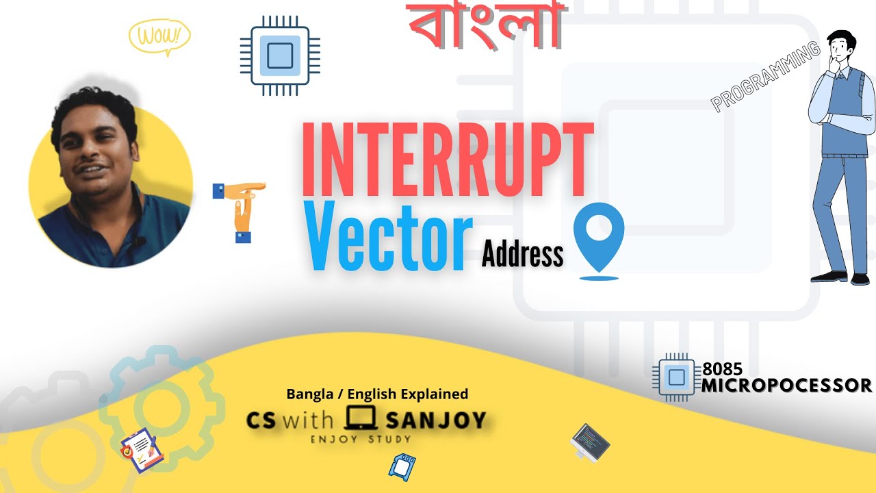 Interrupt and vector address | How 8085 microprocessor handles Interrupt signal