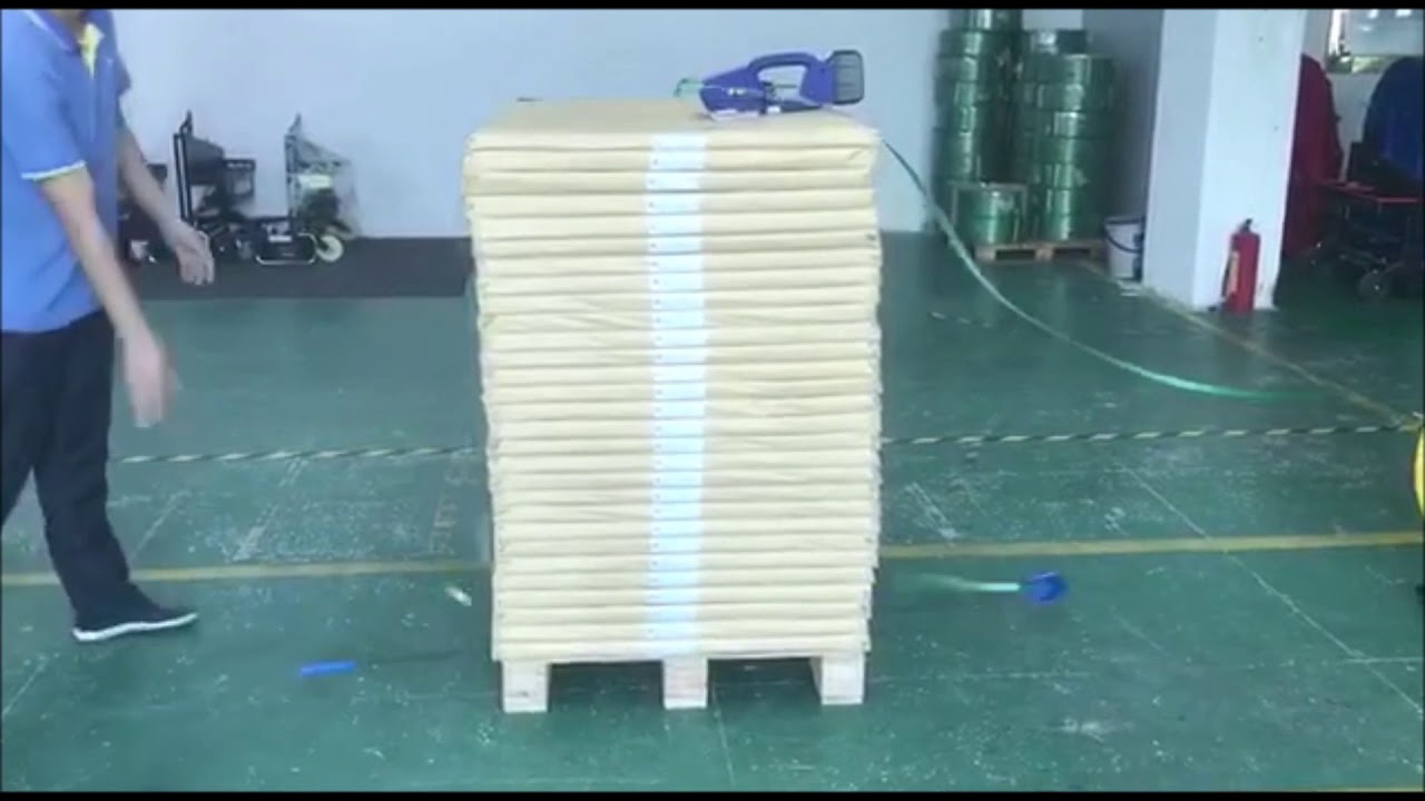 Nido Pallet Strap Feeder With Battery Strapping Tool | Pallet Strapping Machine - Nido Machineries