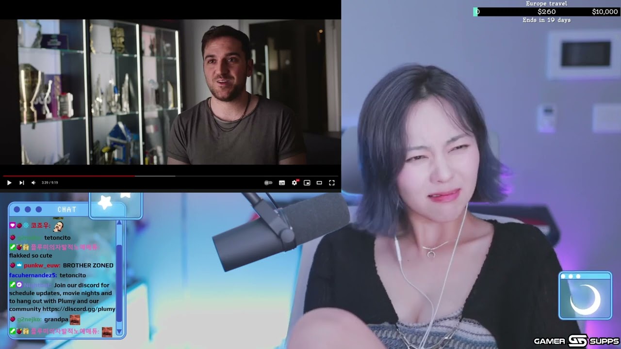 Plumy's Face when she Reacts to This Clip