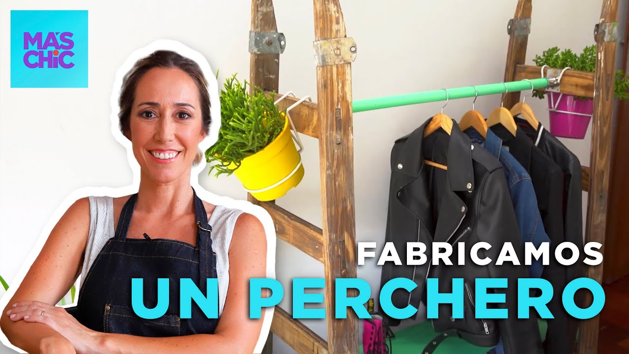PERCHERO ¡DO IT YOURSELF! 🧥 Ideal para ORGANIZAR tu ROPA con Eugenia Zavaroni | Mas Chic