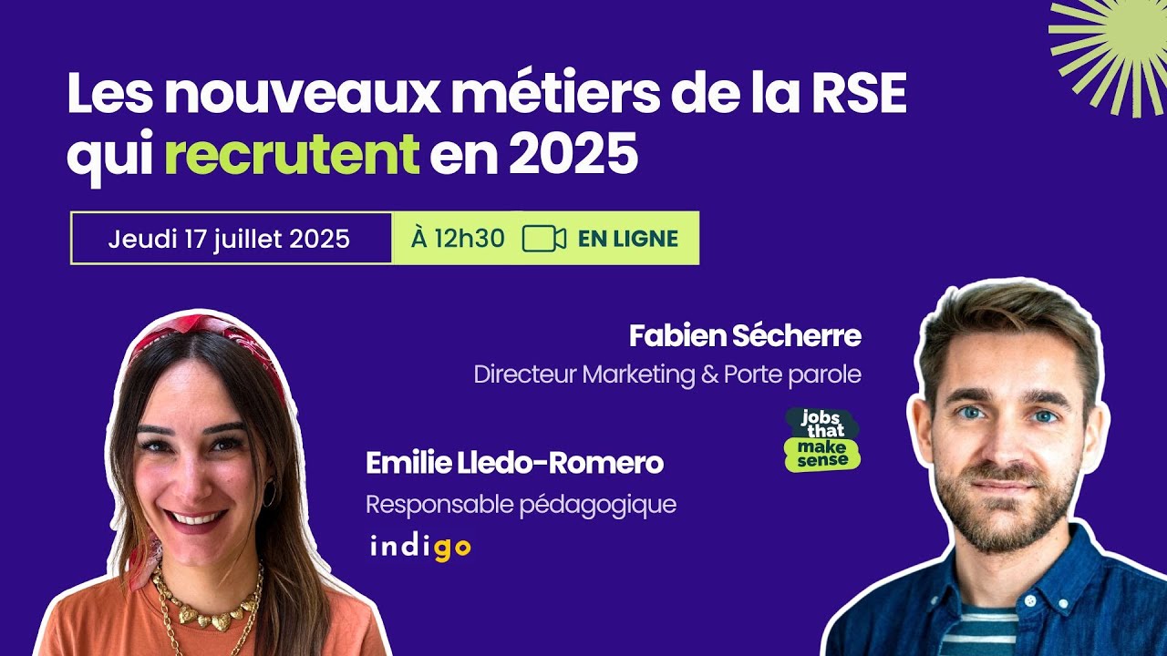 Les nouveaux métiers de la RSE qui recrutent en 2025